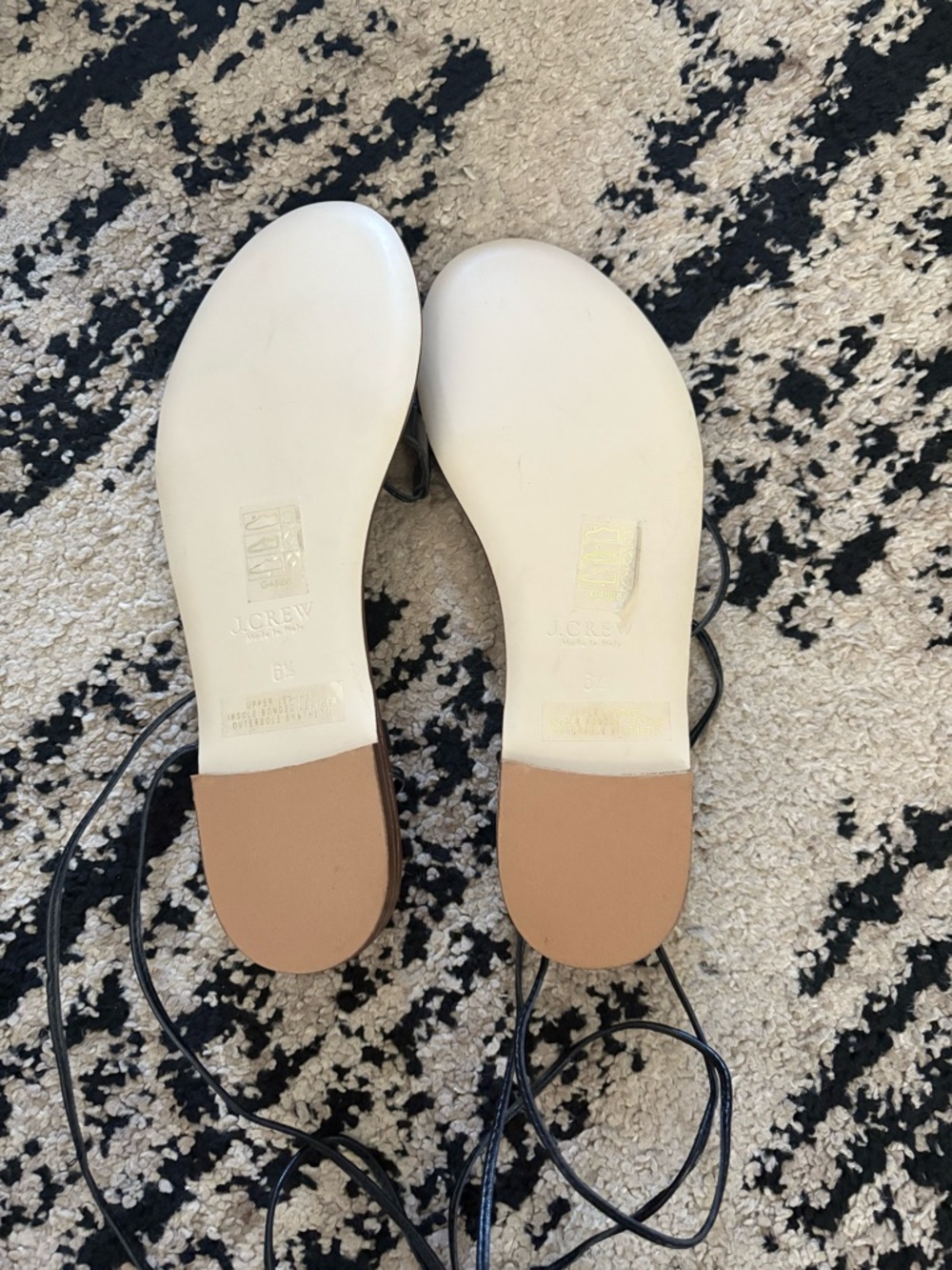 NWT J-crew Gladiator Sandals - Picture 2 of 2
